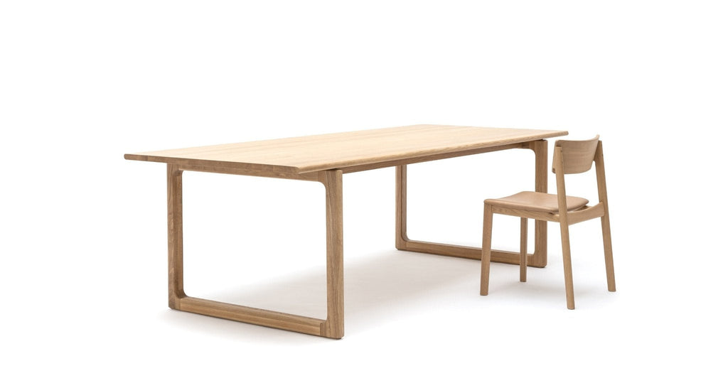 HOVER DINING TABLE - LIGHT OAK.