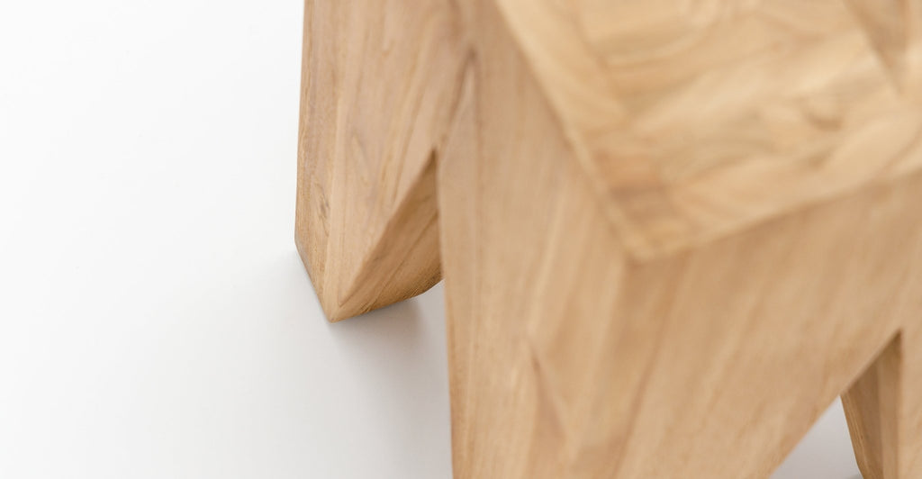 INIKO STOOL - NATURAL - THE LOOM COLLECTION