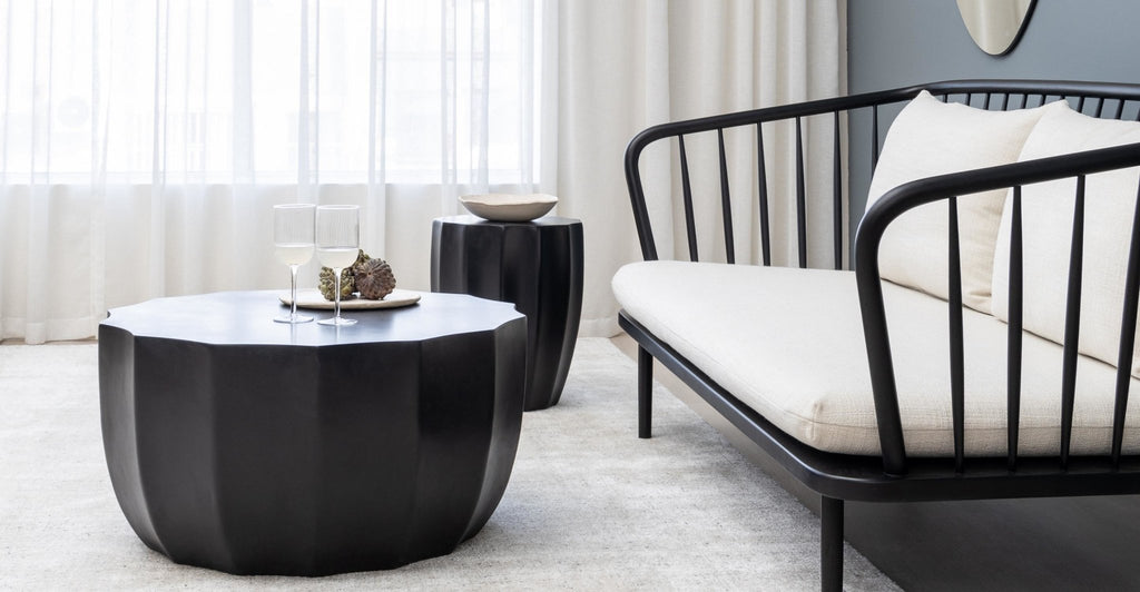 JOY COFFEE TABLE - BLACK - THE LOOM COLLECTION