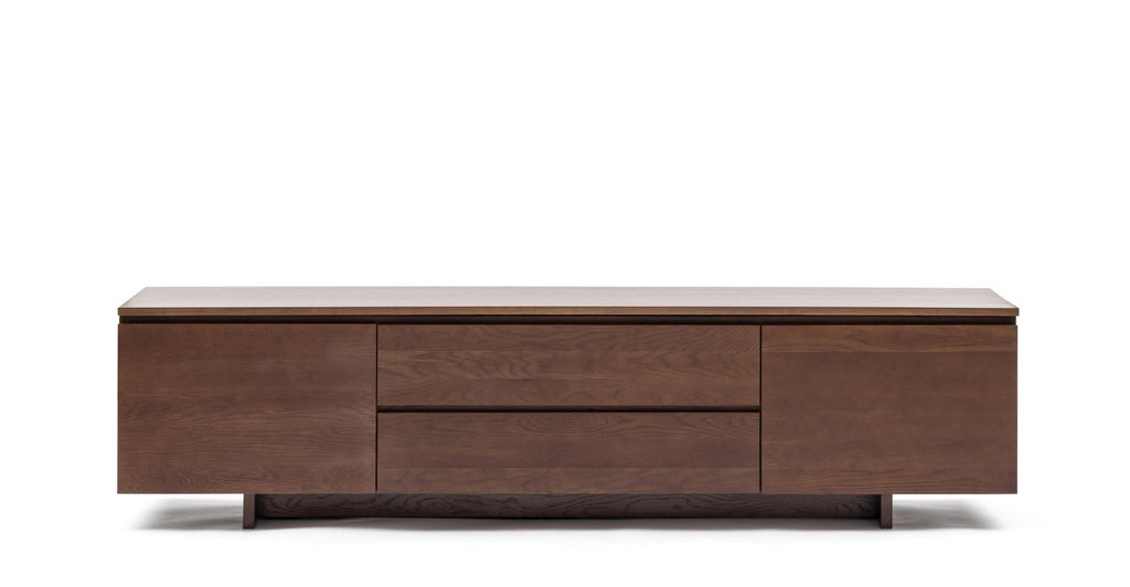 KAMI 220 ENTERTAINMENT UNIT - SMOKED OAK - THE LOOM COLLECTION