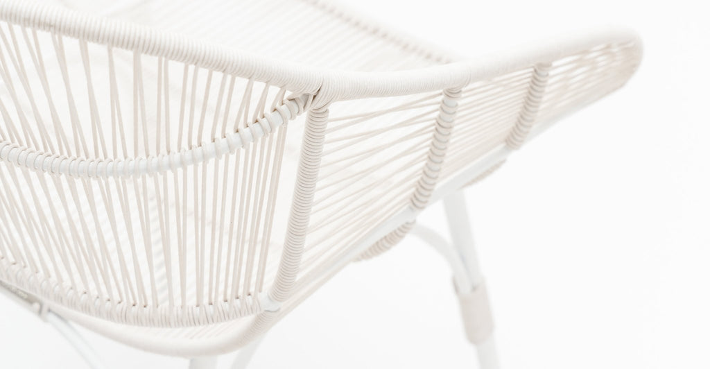 MARINA DINING ARMCHAIR - STONEWHITE & CHALK - THE LOOM COLLECTION
