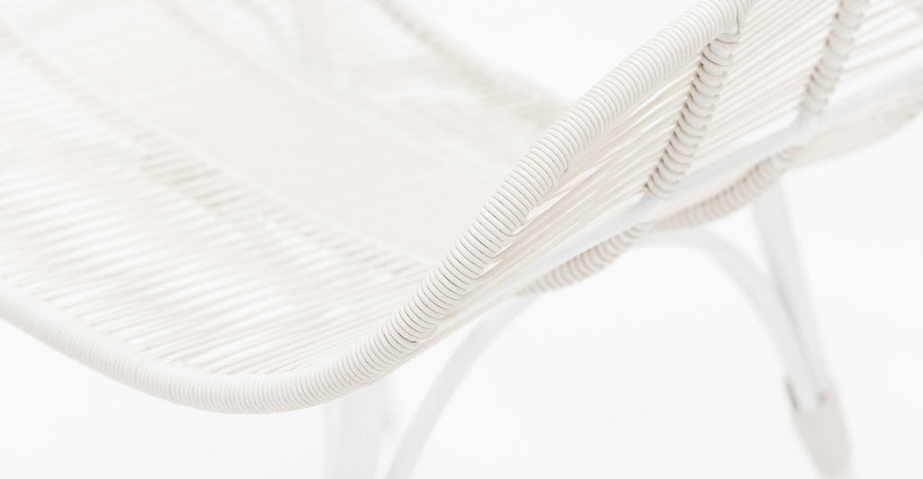 MARINA DINING ARMCHAIR - STONEWHITE & CHALK - THE LOOM COLLECTION