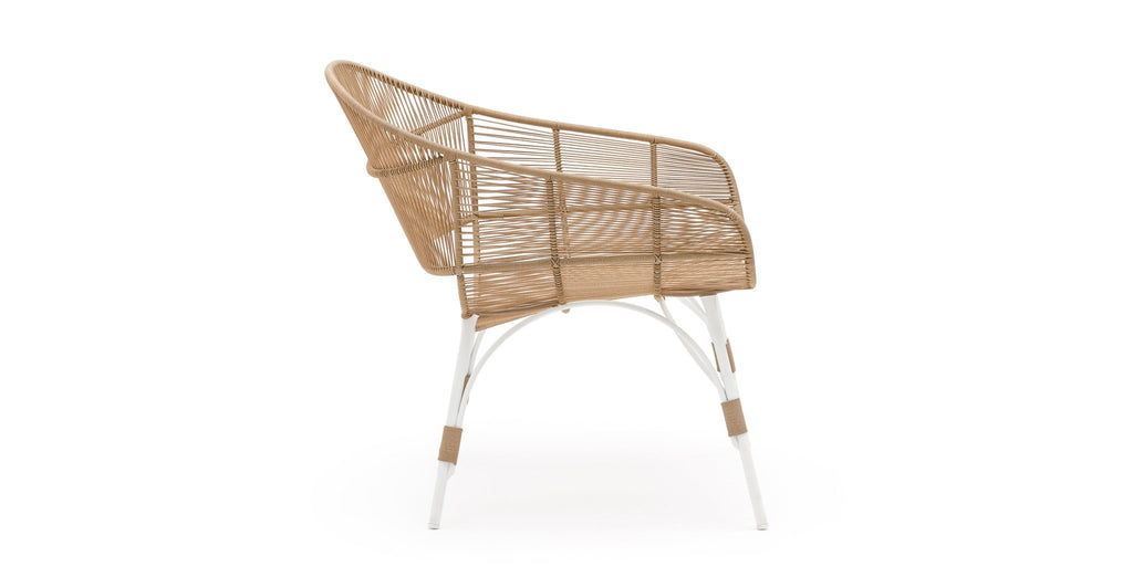 MARINA LOUNGE CHAIR - STONEWHITE NATURAL - THE LOOM COLLECTION