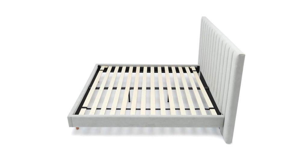 MARTINA STANDARD BED - SILVER - THE LOOM COLLECTION