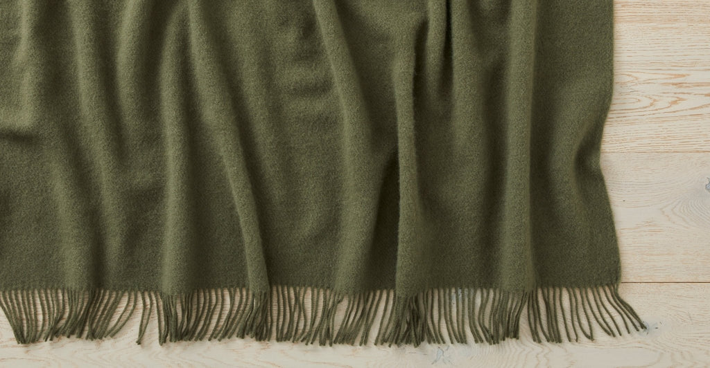 NEVIS THROW - JUNIPER - THE LOOM COLLECTION