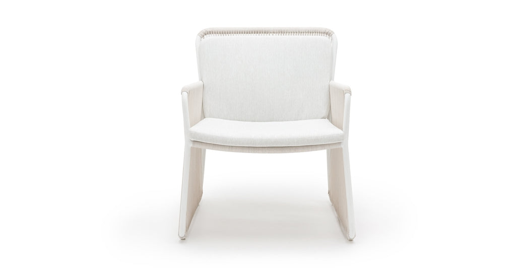 NOAH LOUNGE CHAIR - STONEWHITE - THE LOOM COLLECTION