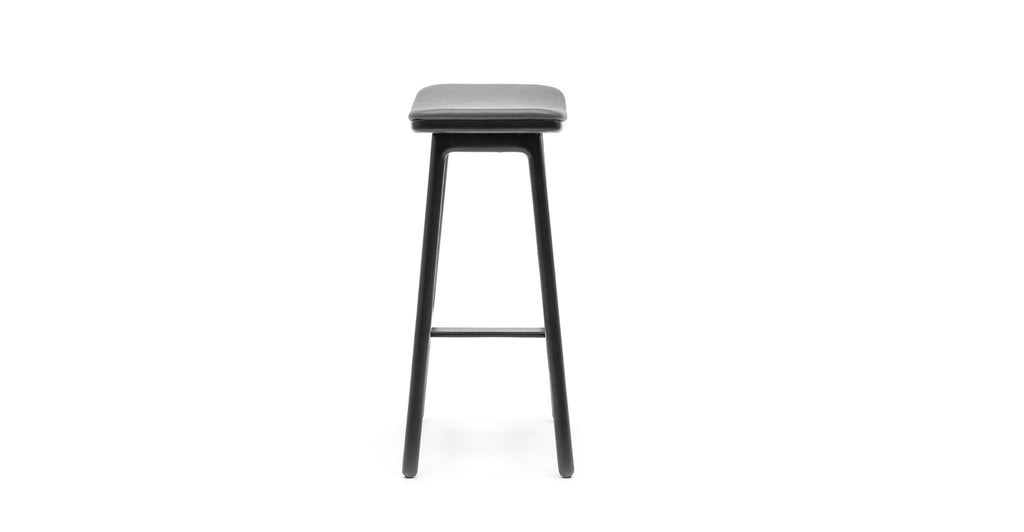 ODD COUNTER STOOL - BLACK OAK & ALABAMA CHARCOAL - THE LOOM COLLECTION