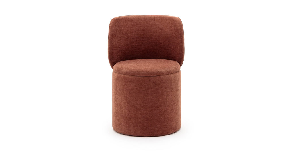 ODETTE DINING CHAIR - BORDEAUX - THE LOOM COLLECTION