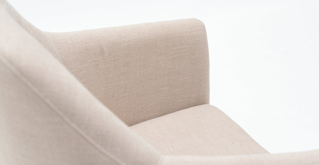 OLIVER DESK CHAIR - ECRU - THE LOOM COLLECTION