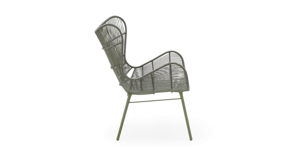 PALMA WINGCHAIR - MOSS - THE LOOM COLLECTION