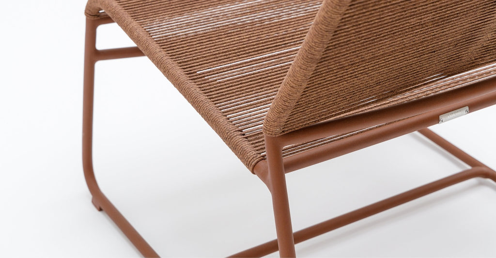 PLAY LOUNGE CHAIR - BRIQUE - THE LOOM COLLECTION