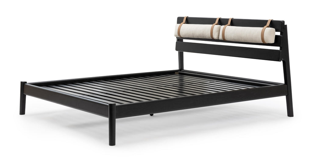 POISE BED - BLACK OAK - THE LOOM COLLECTION