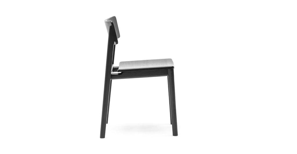 POISE CHAIR - BLACK OAK - THE LOOM COLLECTION