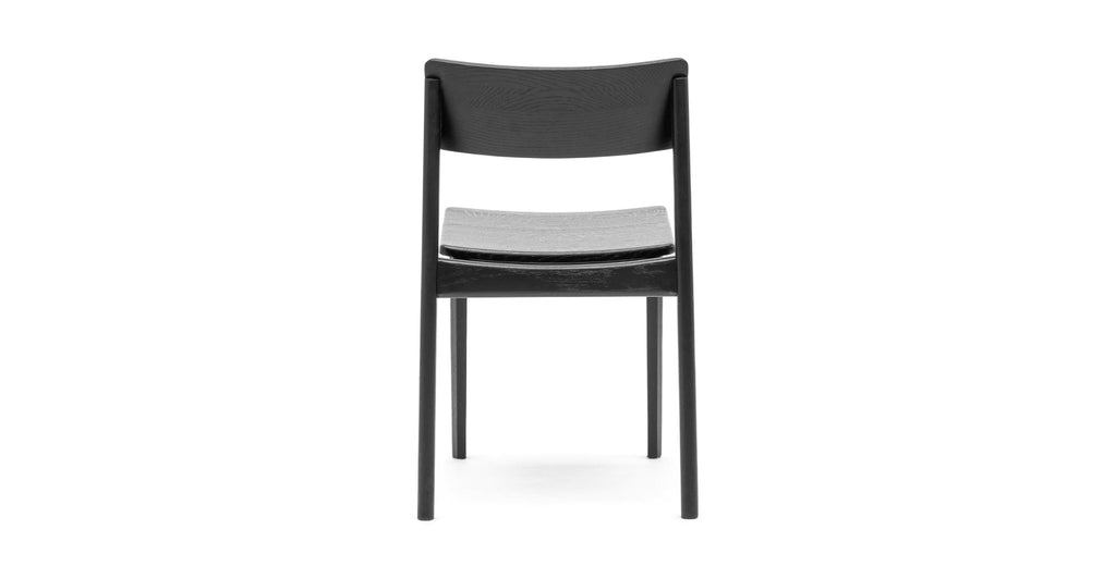 POISE CHAIR - BLACK OAK - THE LOOM COLLECTION