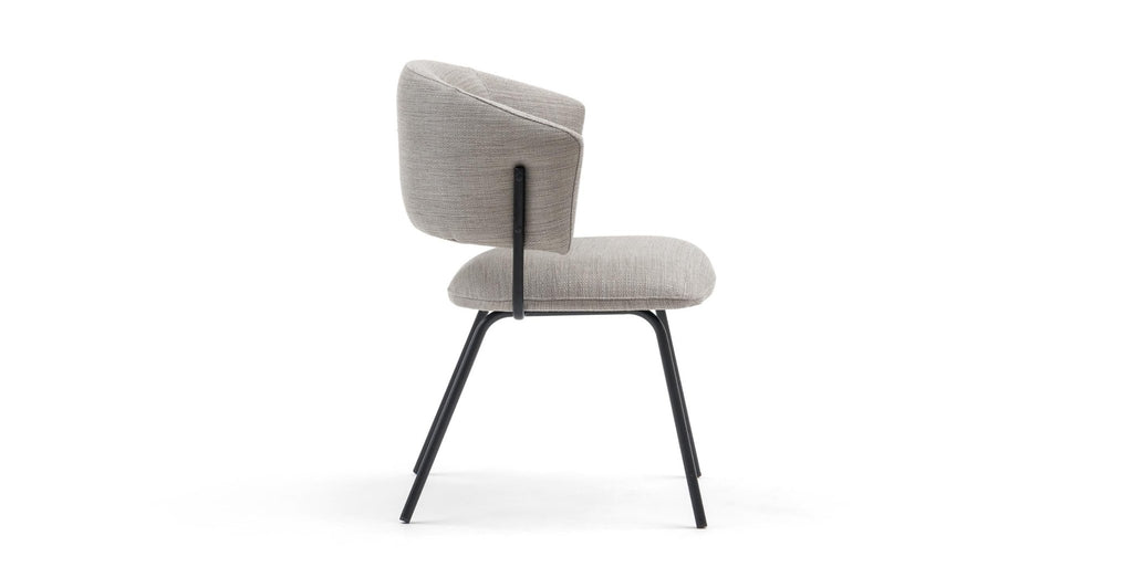 PORTO DINING CHAIR - LIGHT GREY - THE LOOM COLLECTION