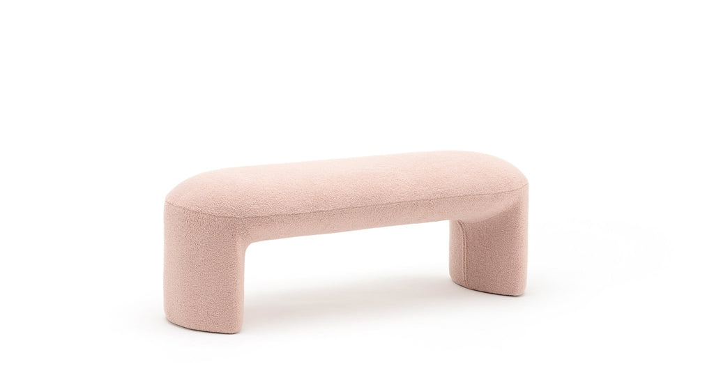 REMI BENCH - SOFT TERRACOTTA - THE LOOM COLLECTION
