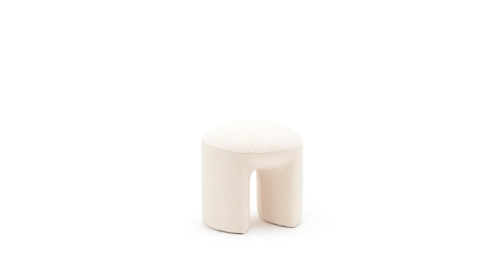 REMI STOOL - CREAM - THE LOOM COLLECTION