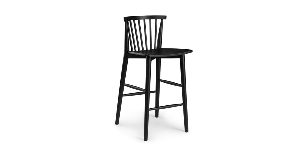 REQUIN COUNTER STOOL - BLACK.