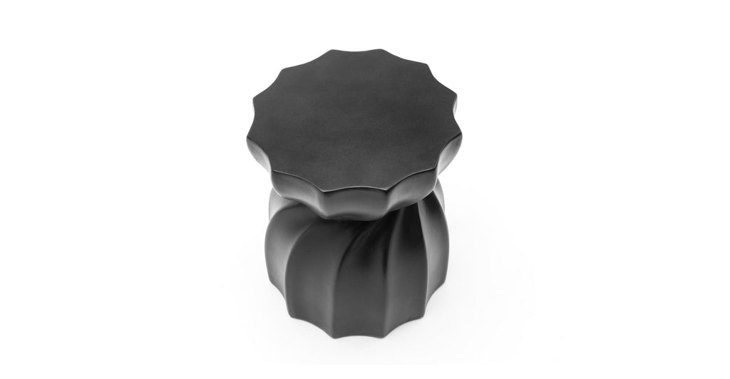 REVOLVE STOOL - BLACK - THE LOOM COLLECTION