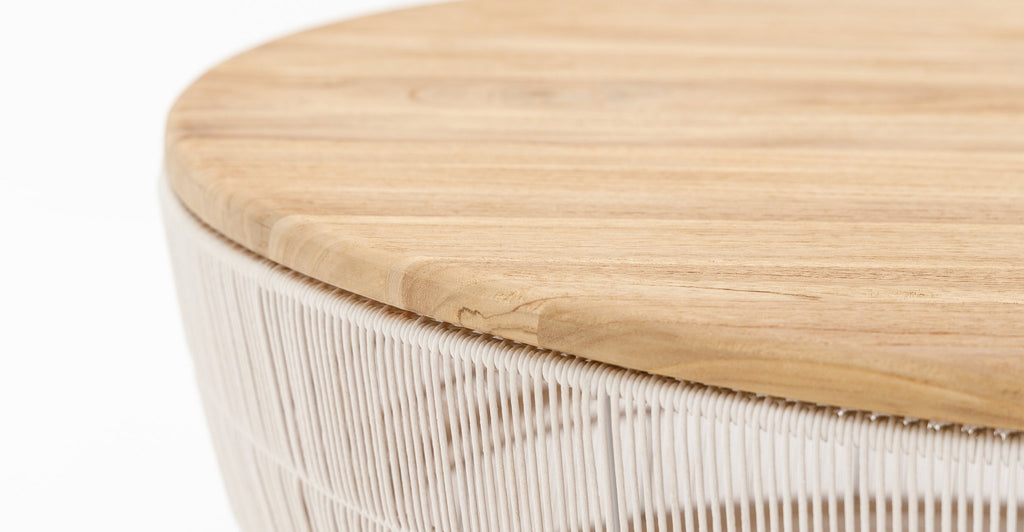 RIVIERA COFFEE TABLE - CHALK & HONEY - THE LOOM COLLECTION