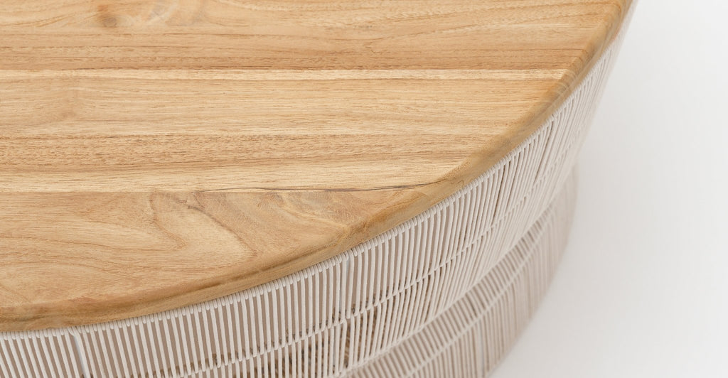 RIVIERA COFFEE TABLE - CHALK & HONEY - THE LOOM COLLECTION