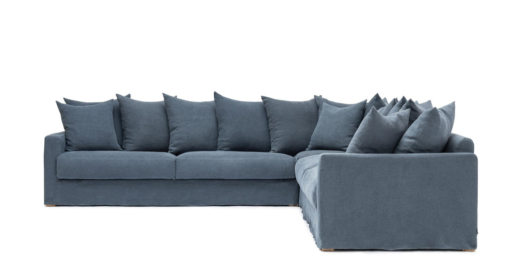 SLOOPY CORNER SECTIONAL SOFA - ASA INK - THE LOOM COLLECTION