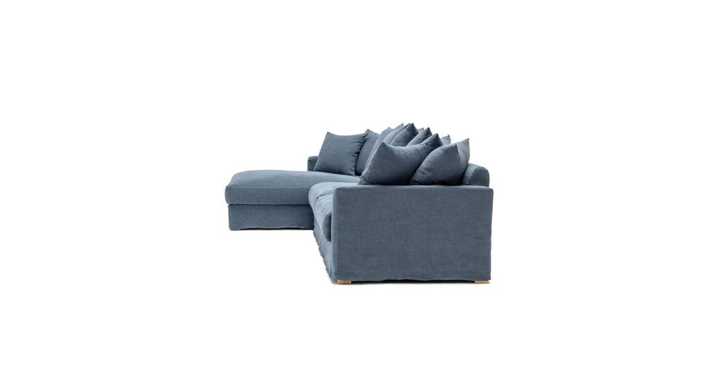 SLOOPY L-SHAPED SOFA - ASA INK - THE LOOM COLLECTION