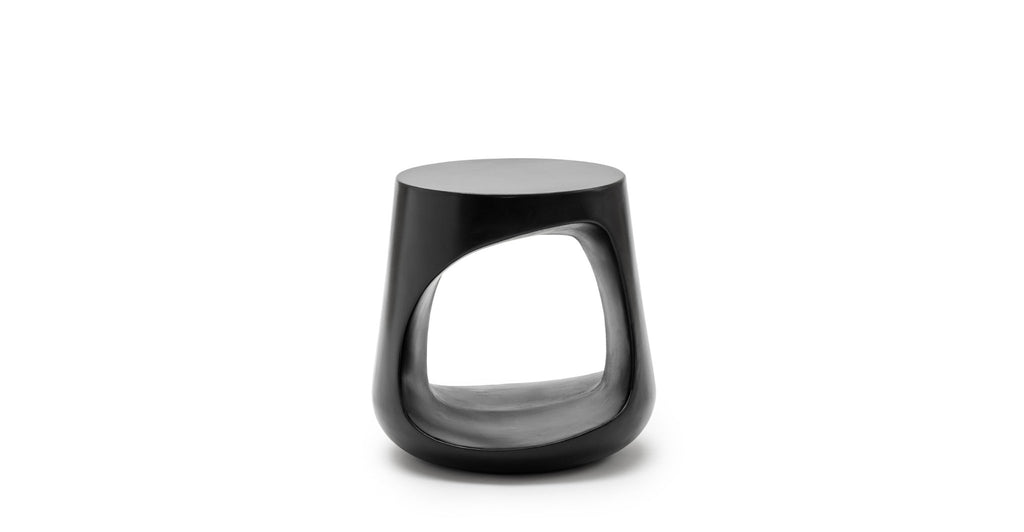 SOL SIDE TABLE - BLACK - THE LOOM COLLECTION