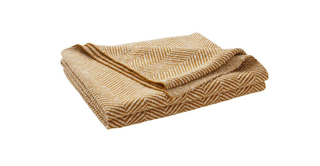 SOLANO THROW - AMBER - THE LOOM COLLECTION
