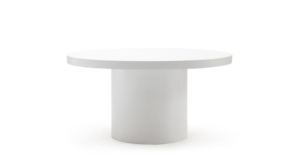 SORENTO ROUND DINING TABLE - CHALK - THE LOOM COLLECTION