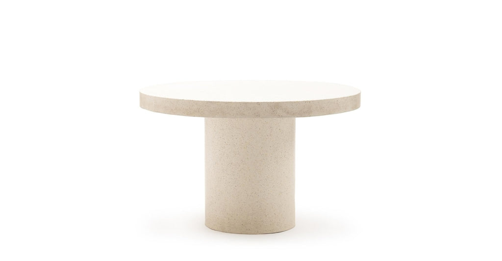 SORENTO ROUND DINING TABLE - SAND - THE LOOM COLLECTION