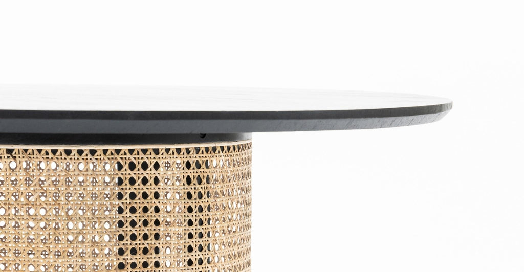 ST MARTIN - ROUND TABLE - BLACK - THE LOOM COLLECTION