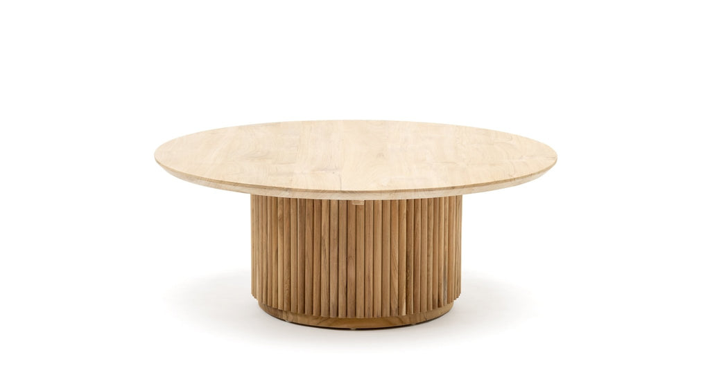VERONA ROUND COFFEE TABLE - NATURAL - THE LOOM COLLECTION