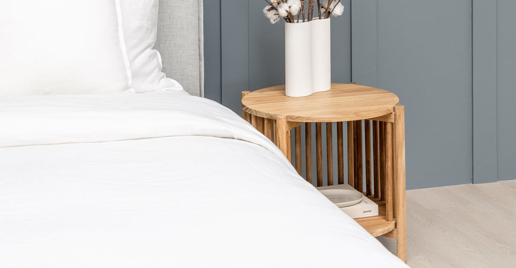 ZARA SIDE TABLE - NATURAL - THE LOOM COLLECTION