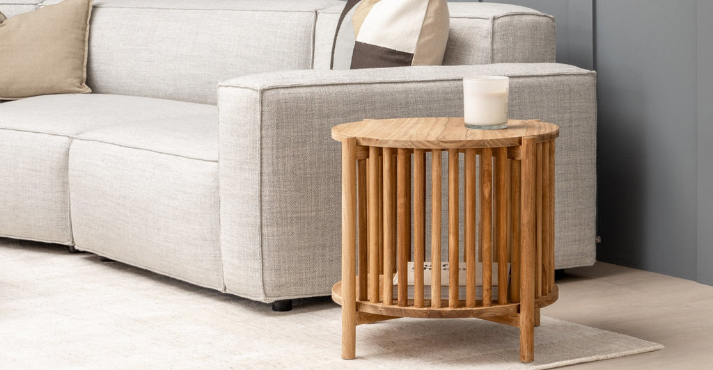 ZARA SIDE TABLE - NATURAL - THE LOOM COLLECTION